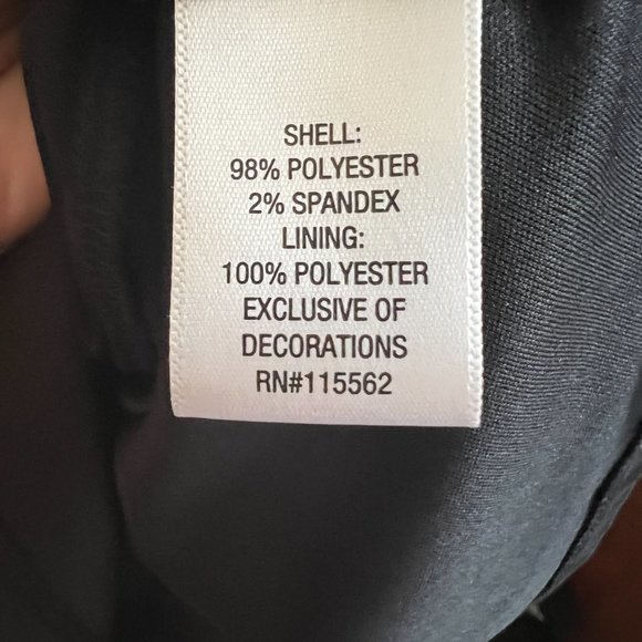 Juniors Floral Skater Dress XL Illusion Waist Black Red Pink Sleeveless Crewneck - Picture 5 of 7